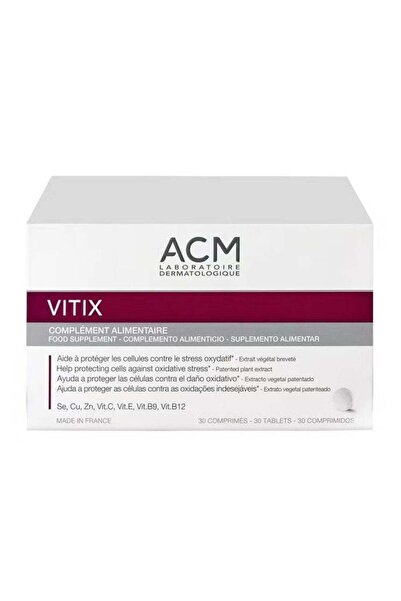 ACM Vitix Tablets – Antioxidant Supplement for Vitiligo Support, 30 Tablets