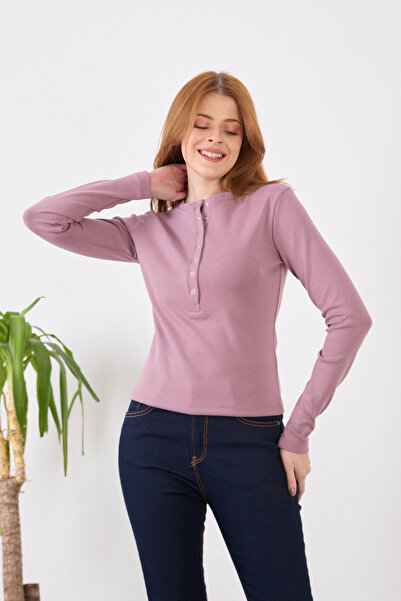 ZAZZONİ Snap-Button Collar Bodysuit