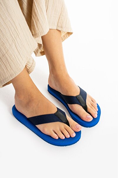 Evalupe Perla Women's Fabric Basic Comfortable Flip Flops Does Not Hurt Pool ...