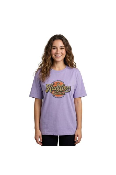 Enfield & Co. Tricou de damă Kolec Print Enfield&Co Handrciy LILA