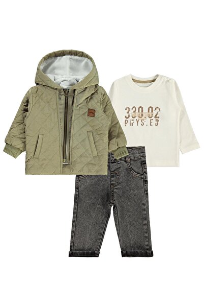 Concept. Concept Montlu 3'lü 6-18 Ay Takım - Haki 12-18 Ay