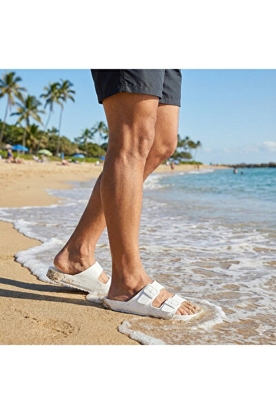 Deniz Terlik Men's Sea & Beach Pool Daily Plastic Double Buckle Slippers