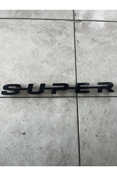 KOÇKAR SİYAH SUPER YAZI PLASTİK ORJİNAL AYAKLI TIRNAKLI