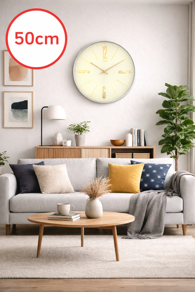 VALDEMAR Revello Pastel Serisi 50 cm Modern Duvar Saati