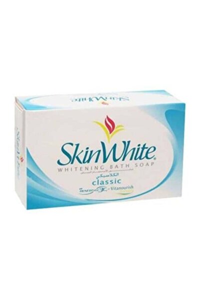 skin white صابون الاستحمام كلاسيك لتفتيح البشرة وترطيبها من سكين وايت - 135 جرام