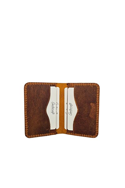 GENTE Gentecraft Hand Sewing Unisex Genuine Leather Wallet - Timeless Saddle ...