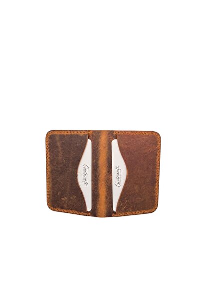 GENTE Gentecraft Hand Sewing Unisex Genuine Leather Wallet - Timeless Saddle ...