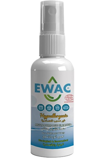 EWAC 100% Organic & Natural Hypoallergenic Multi-Purpose Cleaner Spray – Eco-...