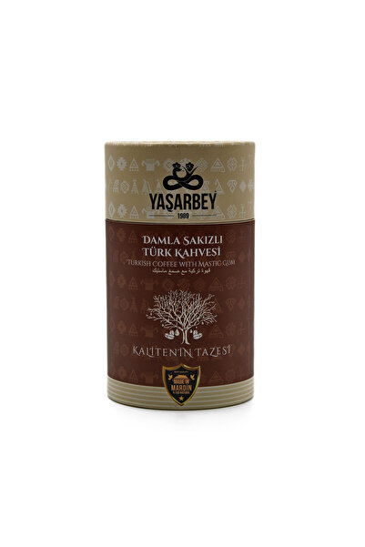 Yaşarbey ÖZEL MARDİN KLASİK DAMLA SAKIZLI TÜRK KAHVESİ 500 GR [KATKISIZ]-(HED...