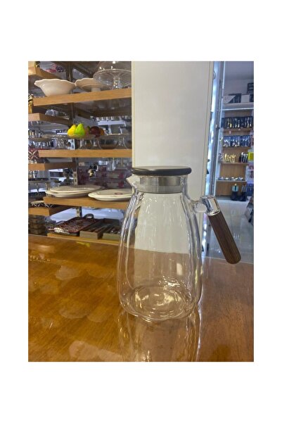 MİEN Sürahi Çizgili Form Akasya 1,8 LT MIEN-1S16