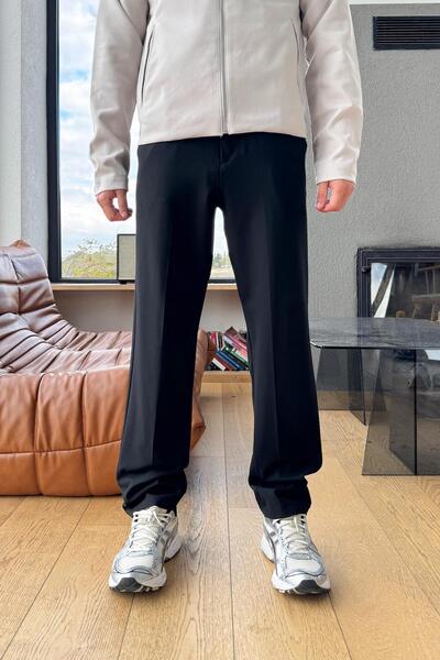 Flaw Wear Basic Regular Pants Black