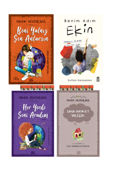 Timaş Yayınları Benim Adım Ekin, Her Yerde Seni Aradım, Beni Yalnız Sen Anlar...