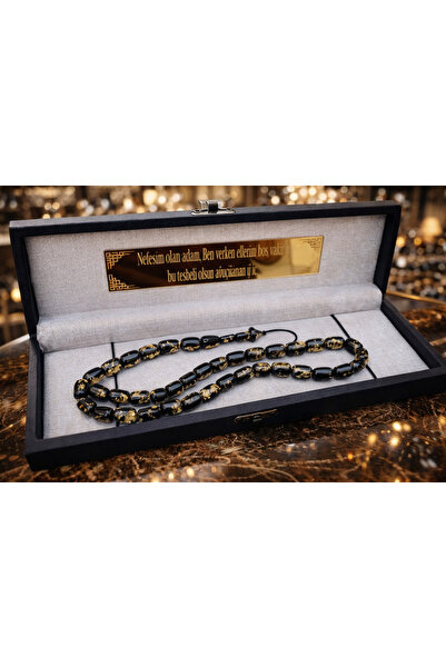 Altınsoy collection Özel Tasarım Düşük Ayar Altın Parçacıklı Sistemli Tesbih ...