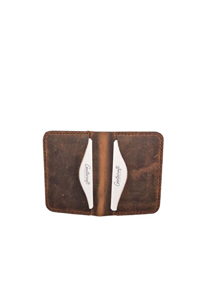 GENTE Gentecraft Hand Sewing Unisex Genuine Leather Wallet - Timeless Saddle ...