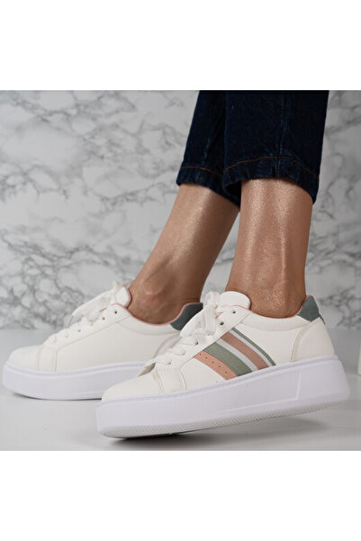 Sofia Store Sneakersi dama din piele ecologica Ema