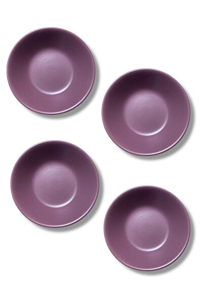 Keramika Hitit Dinner Plate 18 cm Matte Violat 6 Pieces