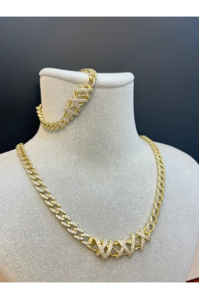 LUMI TAKI-SAAT Gourmet Model Stone Set Bracelet Necklace