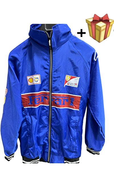 ALEMDAR STORE Men's Blue Baseball Jacket - Modern and Comfortable American St...