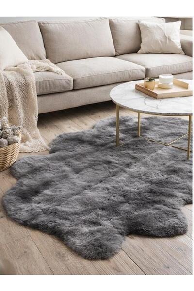 SHAL HOME Rabbit Fur Non-Slip Post-Washable Carpet