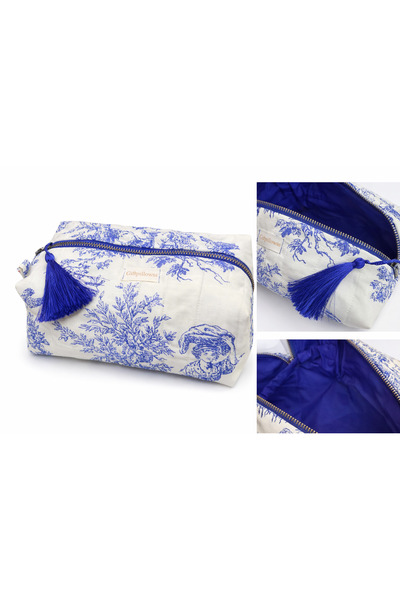 GİFTPİLLOWSS Bez makyaj çantası