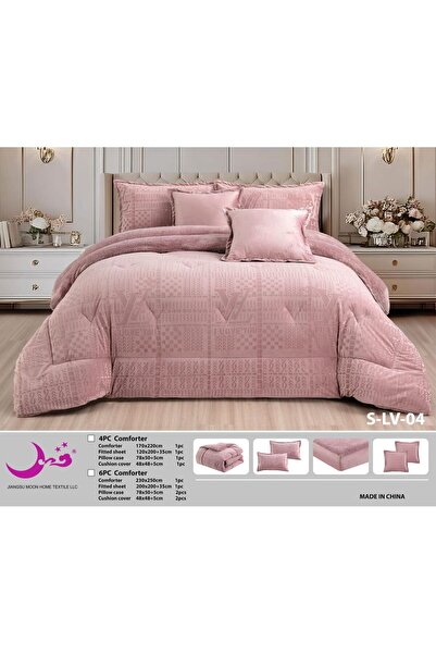 Moon Luxury winter bedspread set for two people, 6 pieces