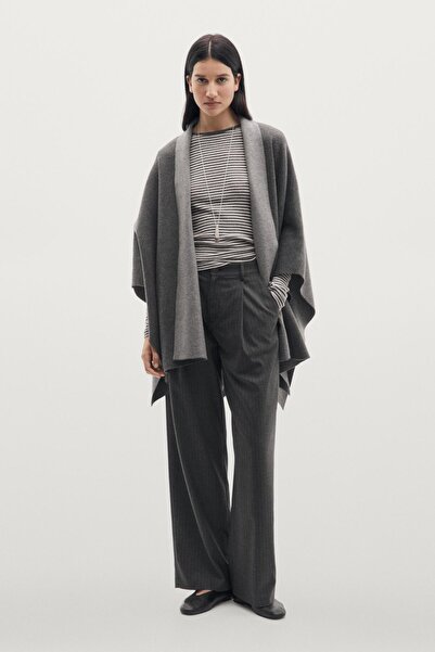 Massimo Dutti Örgü pelerin