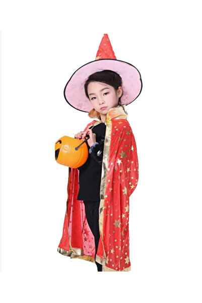 Al Aoyama زي تنكري للأطفال الصغار مكون من 3 قطع على شكل يقطينة، رداء مع قبعة،...