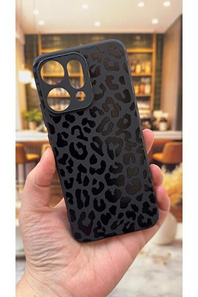 Vip Case غطاء حماية مطاطي كلاسيكي ممتص للصدمات بنمط الفهد متوافق مع هاتف أوبو...