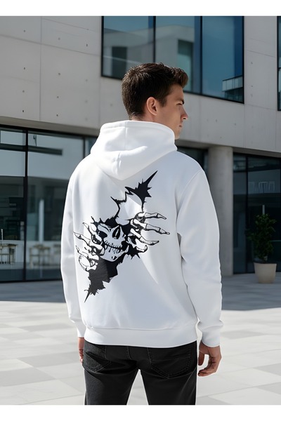 Flaubert -ΦΟΥΤΕΡ UNISEX ΜΕ ΣΤΑΜΠΑ 223, ΜΕ ΚΟΥΚΟΥΛΑ, ΤΡΙΠΛΟ ΝΗΜΑ, OVERSIZE ΕΦΑ...