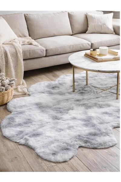 SHAL HOME Rabbit Fur Non-Slip Post-Washable Carpet