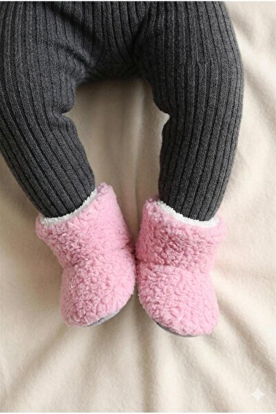 Numix Baby Kids Children's Slippers, Baby Home Boots, Lamb Fabric, Non-Slip S...