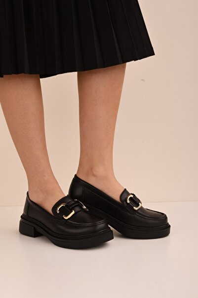 Peta Loafer pentru femei cu detaliu cu cataramă