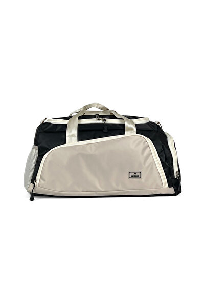 Reymond Luggage Reymond Atlas Multi-Pocket Travel Bag - Black with Shoulder S...