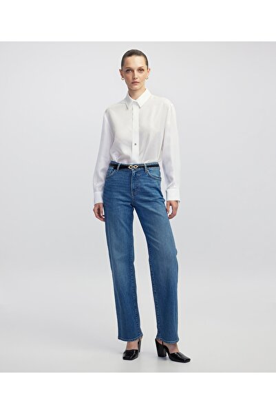 İpekyol Women's Jean Pants Iw6250018016 Indigo