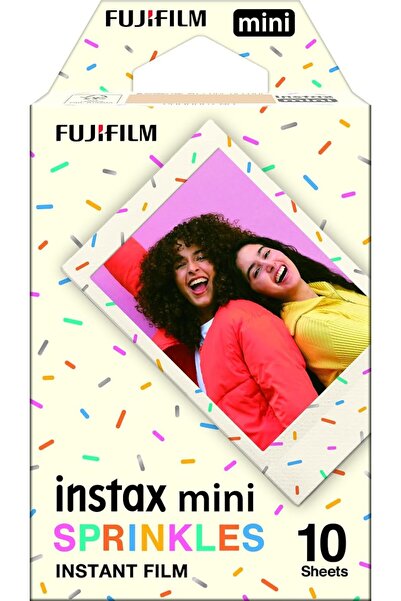 Instax فيلم كاميرا صغير بحواف زخرفية لامعة، 10 قطع