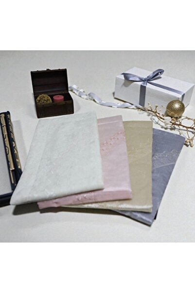 APAYDIN ÇEYİZ Fransız Güpürlü Kadife Seccade Çeyizlik Seccade