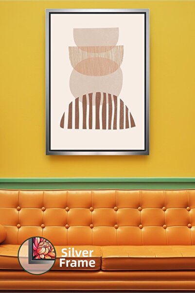 KOSS Dijital Αφηρημένη γεωμετρική ζωγραφική σε καμβά με αφηρημένες γεωμετρικέ...