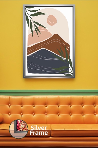 KOSS Dijital Εικόνα σε καμβά με κορνίζα που προσφέρει μια φυσική ατμόσφαιρα τ...