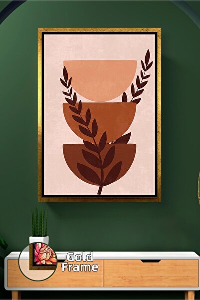 KOSS Dijital Forme vegetale boeme, culori naturale, design minimalist, pictur...