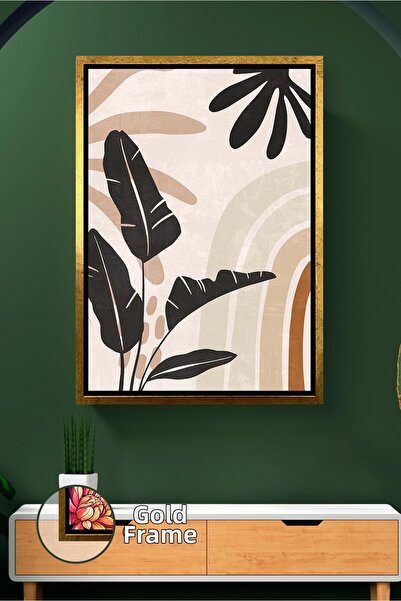 KOSS Dijital Pictură pe pânză înrămată, care oferă echilibru natural boem, cu...