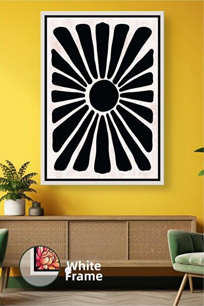 KOSS Dijital Pictură pe pânză în stil retro, minimalist, modern, cu model de ...