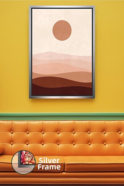 KOSS Dijital Pictură pe pânză înrămată, simplă și echilibrată, în tonuri moi ...