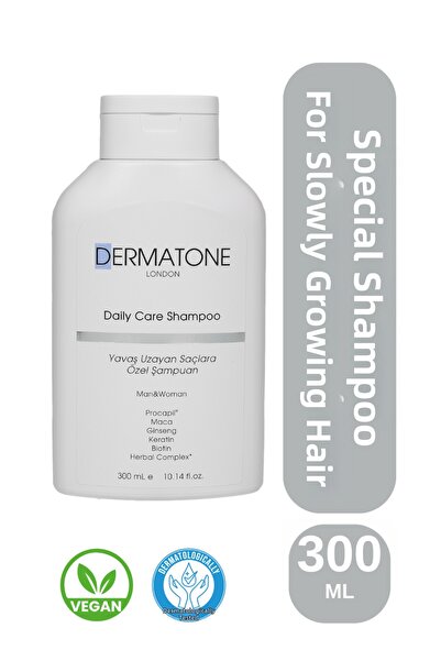 DERMATONE Daily Care Shampoo for Slow Growing Hair |   Special Shampoo for Sl...