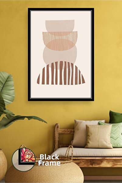 KOSS Dijital Αφηρημένη γεωμετρική ζωγραφική σε καμβά με αφηρημένες γεωμετρικέ...