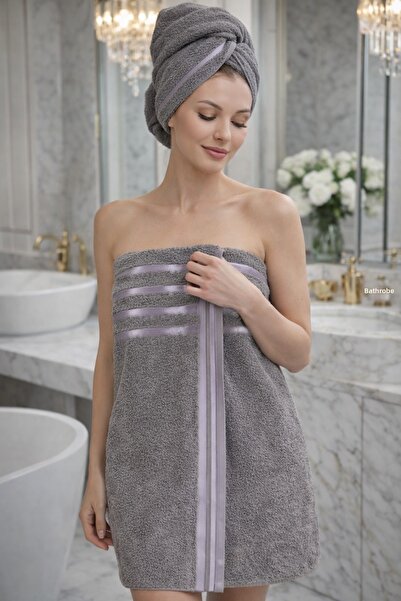 MOON SECRET 100% Cotton 70X140 Bath Towel 550 Gr High Absorbent Soft Texture