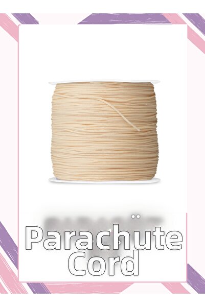 Fiyonks Atölye Bracelet Cord, Parachute Cord, 5 Meters, Macrame Bracelet Weav...