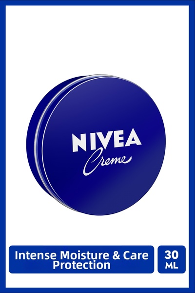 NIVEA Moisturizing Creme 30ml, Intensive Moisturizing, Caring Protection, Euc...
