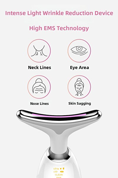 wimi Face And Neck Wrinkle Remover 3 Modes Ems Beauty Device (Tickle, Sagging, Wrinkle)