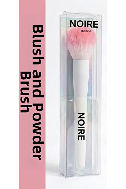 NOIRE PREMIUM Blush and Powder Brush White