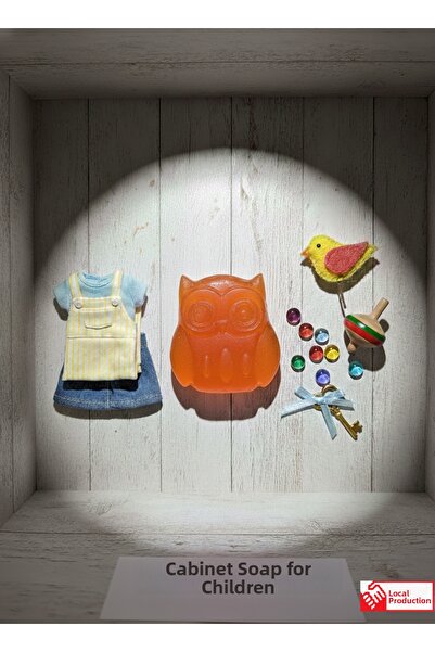 seyora صابون خزانة الملابس برائحة الفراولة - صابون خزانة الملابس - على شكل بو...